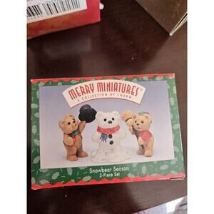 Hallmark Merry Miniatures Snowbear Season